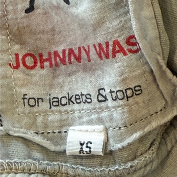 JOHNNY WAS Ashton Hooded Ombre Pearl-Snap Silk Blend Velvet Jacket Size XS - Picture 12 of 15